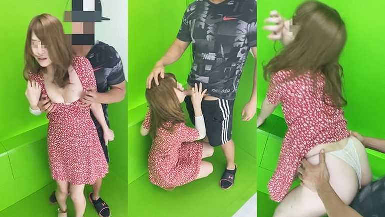 FC2-PPV-2821720 【変態人妻】プ〇機の中でハメハメ