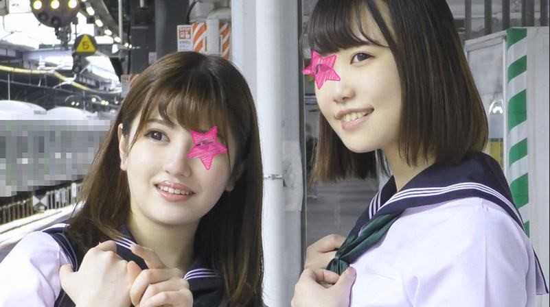 FC2-PPV-2863019 《特典有》【GW特別企画】★奇跡のWチカン★親友の目の前で羞恥の潮吹き★セーラー美**が2人同時にイクイク大絶叫